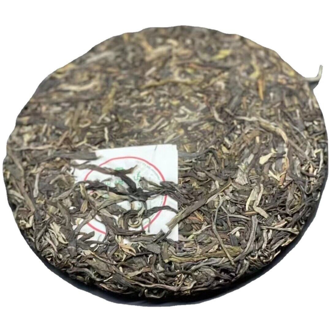 Yunnan Tea Menghai Banzhang Wang QiaoMu Type Ancient Pu'er Raw Tea Cake Tea 357g