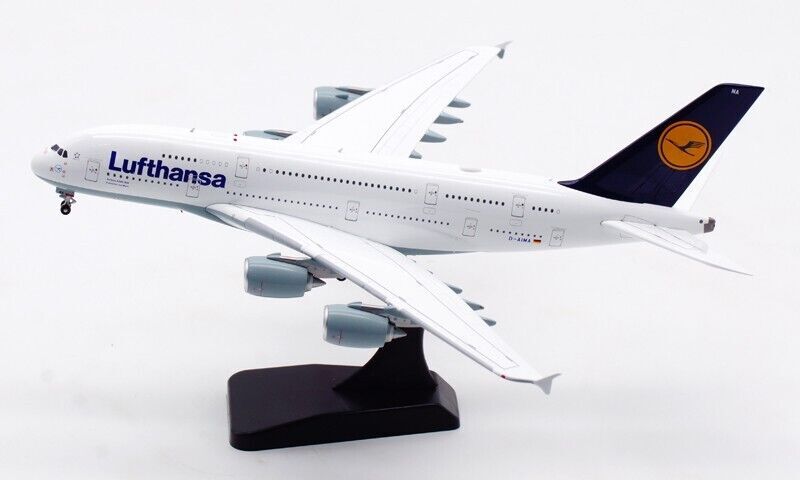 1:400 Aviation Lufthansa AIRBUS A380 Passenger Airplane Diecast Aircraft Model