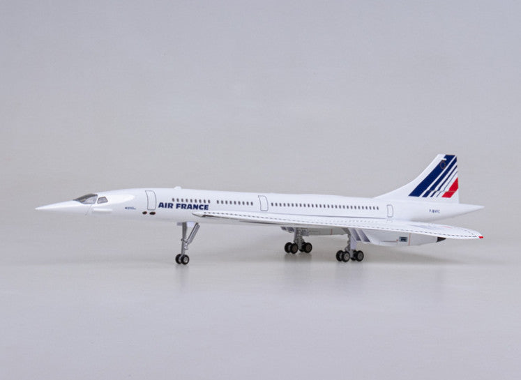 1:125 50CM AIR FRANCE Concorde Airplane Landing gear Resin Aircraft Model