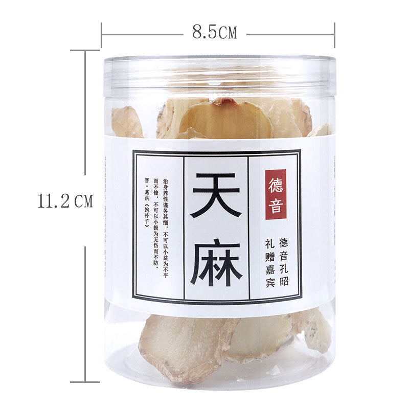 Gastrodia Elata Slices 500g - Yunnan Tian Ma, Premium Dried Herbal Root