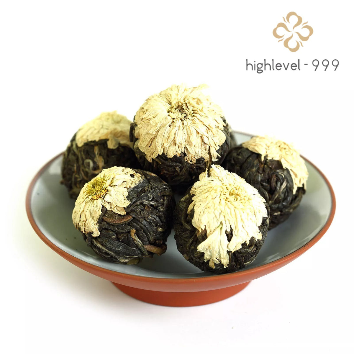 500g 2017 Year White Chrysanthemum Yunnan puer Pu'er Puerh Tea Raw Ball Tuo