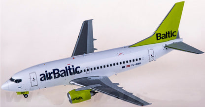 1:200 JC Wings airBaltic BOEING 737-500 Passenger Plane Diecast Aircraft Model