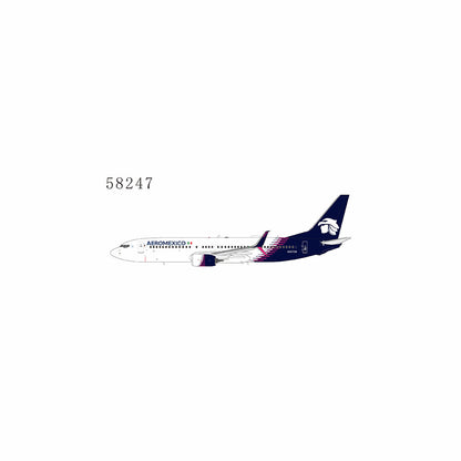 1:400 NGmodels Aeroméxico Boeing 737-800 Passenger Airplane Diecast Plane Model