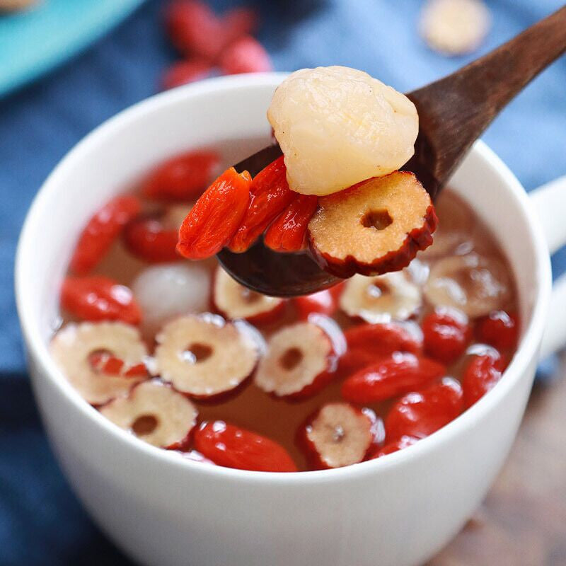 120g Guiyuan Gouqi Hongzao Longan Mixed Herbal Tea Chinese Red Date Fruit