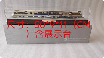 1:87 50CM Malaysia Light Rail Transit 3 LRT3 Passenger Car Train Diecast Model