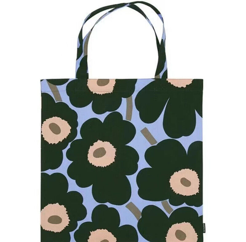 Fashion Colorful Elegant Canvas Unikko Poppy Tote Bag,Shopping Bag For Her