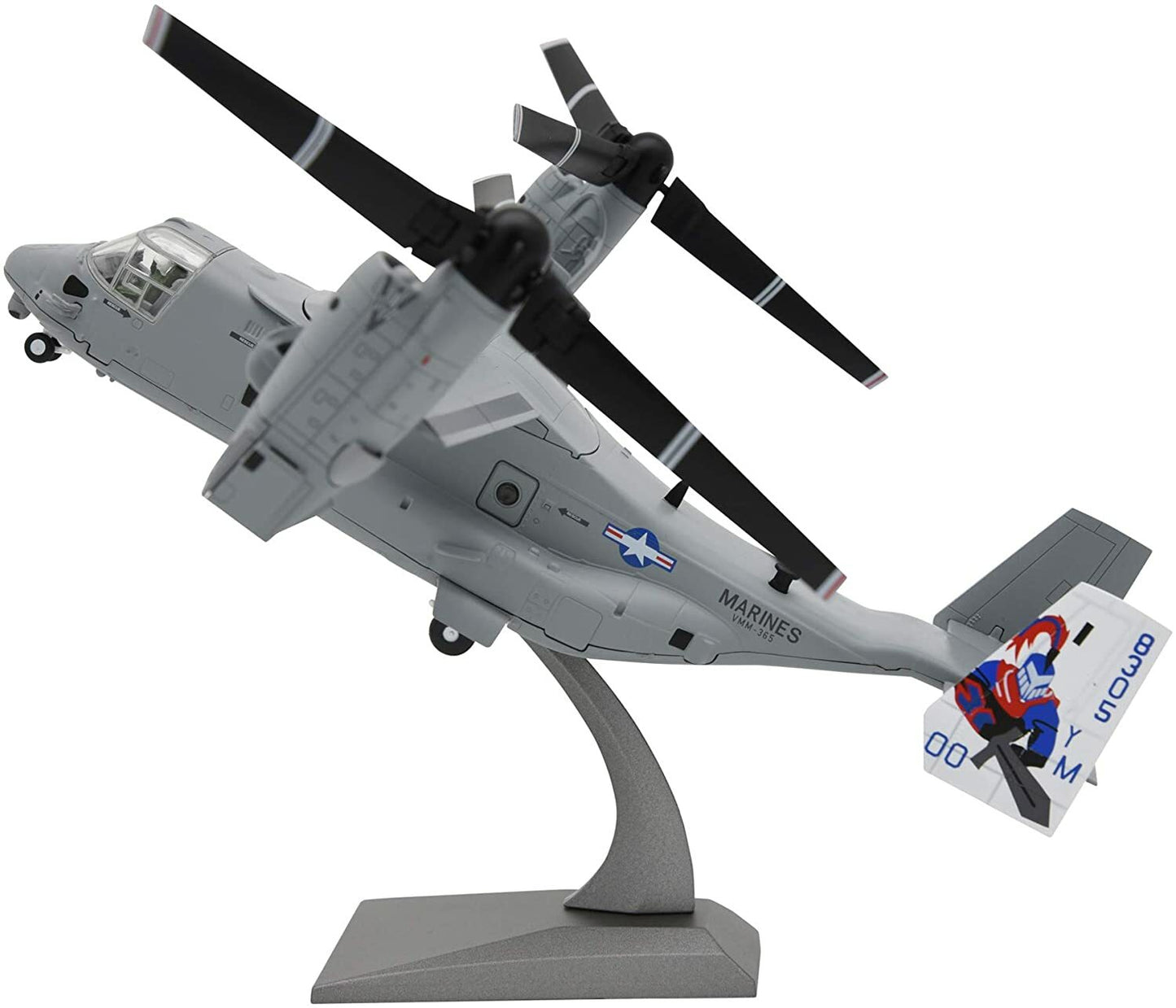 1:72 V-22 Osprey Military Transport Aircraft Metal Plane Diecast Model,U.S Navy