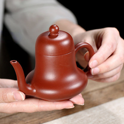 5" Real Yixing Zisha Dahongpao Clay Tea Pot Marked Chinese Tea Pot Collect 125ml