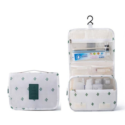 Traveling Cosmetic Bag Nylon Waterproof Makeup Purse Storage Pouch 24*9*18.5 CM