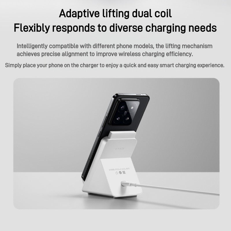Genuine Xiaomi Vertical Air-Cooled 80W Wireless Charger+120W Fast Charging kit