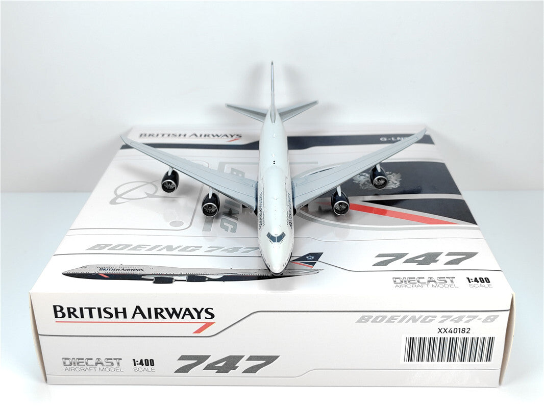 1:400 JC Wings BRITISH AIRWAYS BOEING B747-8i Passenger Airplane Diecast Model