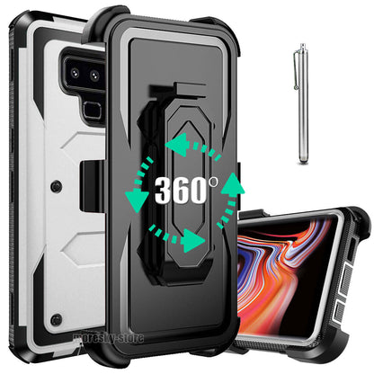 For Samsung Galaxy Note98 Shockproof Case, w/ Belt Clip Stand Rugged Phone Cover