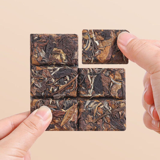 Fuding 2016 Old White Tea Shoumei One Cake One Brew 30g Small Square Slices