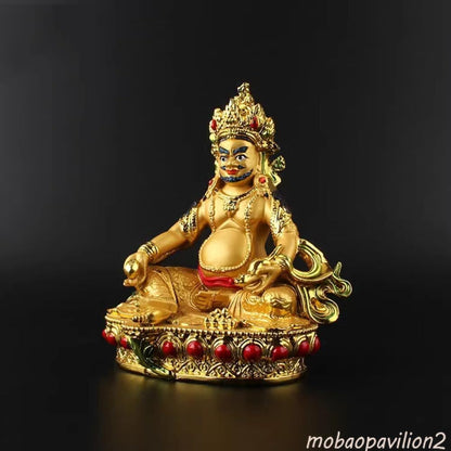 14.5cm Resin Small Bodhisattva Buddha Statue Auspicious Handicraft Home Design