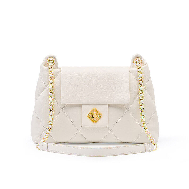 Women's REAL leather shoulder bag handbag Cowhide crossbody bag purse #2185