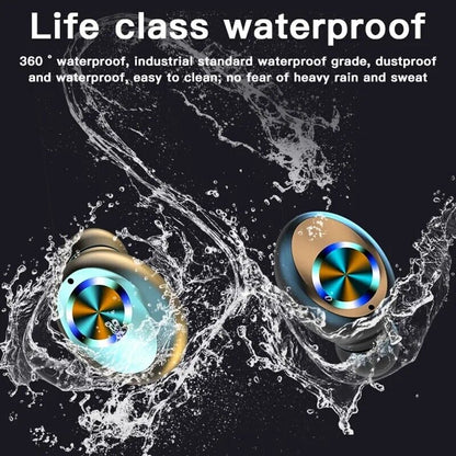 Mini Headphone Bluetooth 5.0 Headset Waterproof Noise Reduction Wireless Earbuds