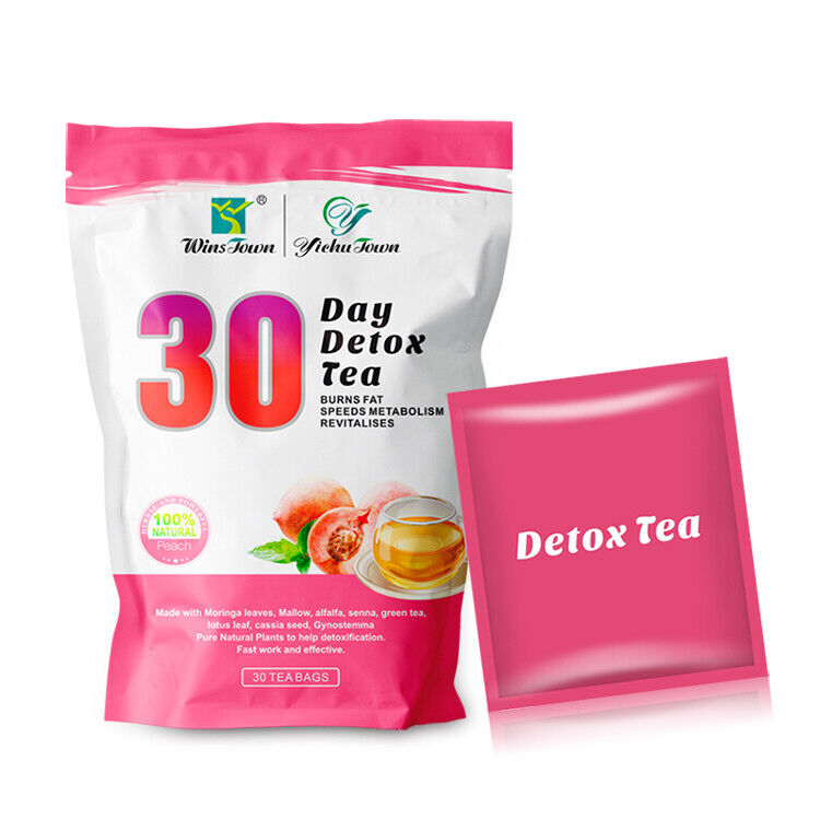 Peach Flavor Slimming Tea New Weight Loss Fat Burning Senna Tea Herbal