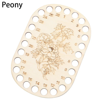 Embroidery Floss Organizers Wood Cross Stitch Needle Thread Storage Holder Tools