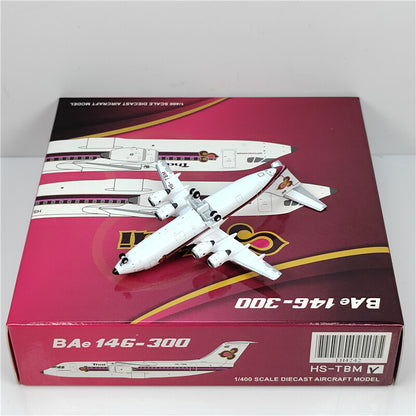 1:400 JC Wings Thai BAe 146-300 Passenger Plane Airplane Diecast Aircraft Model