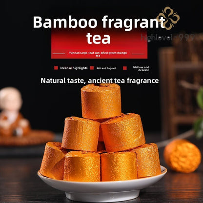 2017 Year new Bamboo Bingdao Ancient Puer Pu'er Puerh Tea Yunnan Raw 500g