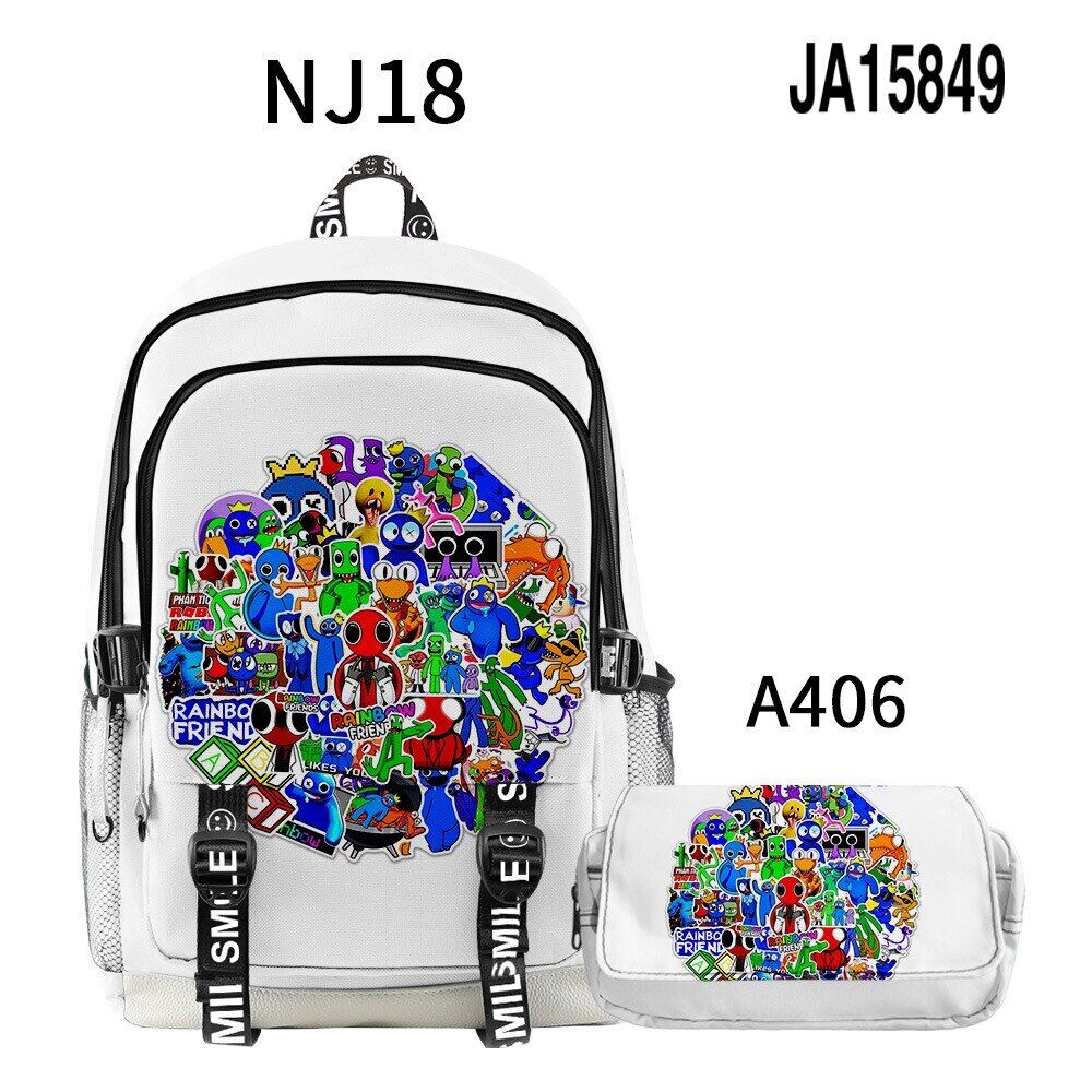 School Bag Backpack Primary Middle School Students Boys Girls Schoolbag