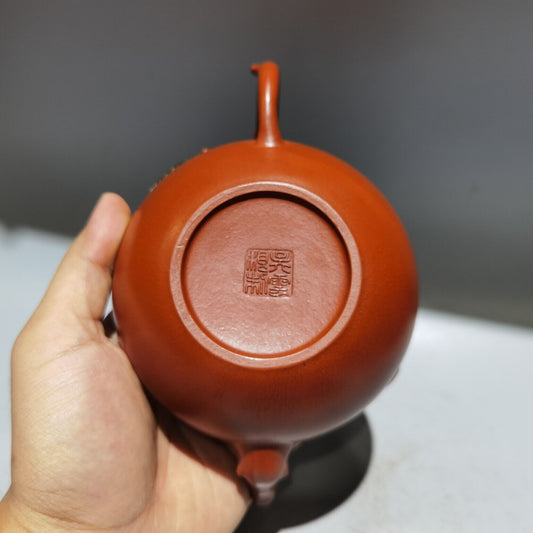 collect vintage chinese yixing purple clay teapot zisha ceremony teaware art