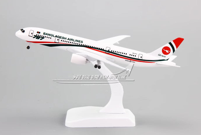 18CM Biman Bangladesh Airlines Boeing 787 Passenger Plane Diecast Aircraft Model