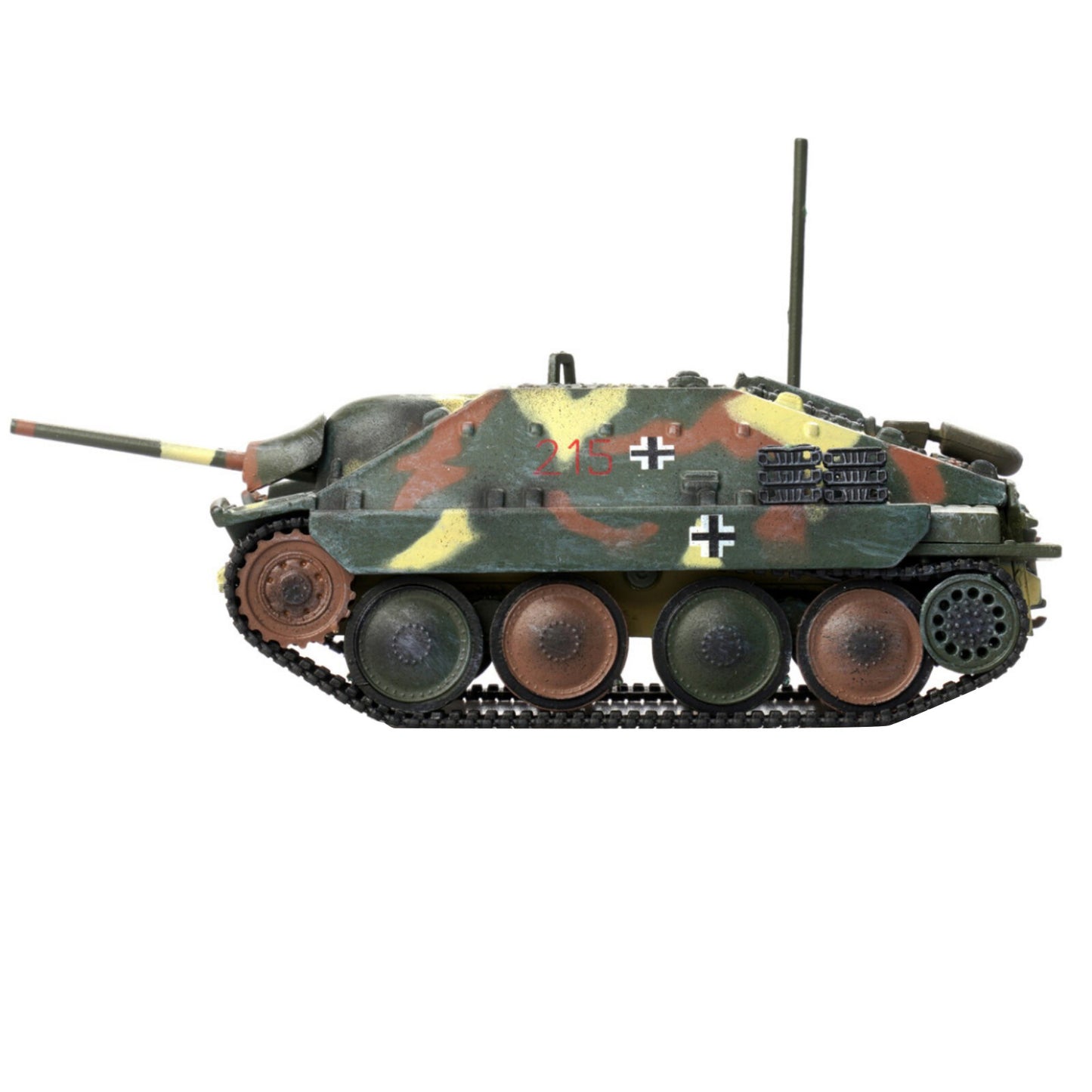 1:72 Scale WWII German Army Sd.Kfz.138/2 Hetzer Tank Finished Model Toy Gift