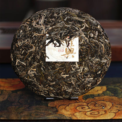 357g Yunnan Pu'er Tea Menghai LaoBanzhang Pure Material Classic Banzhang Raw Tea