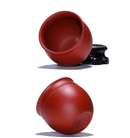 true yixing zisha tea cup marked master cup original ore dahongpao clay cup new