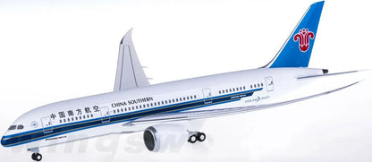1:200 28CM Hogan CHINA SOUTHERN BOEING 787-8 Passenger Plane ABS Plastic Model