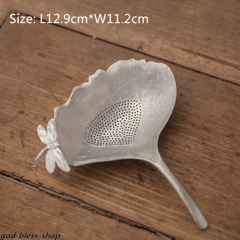 Pure Tin Filter Net Chinese Tea Set Accessories Tea Strainer Creative Net New