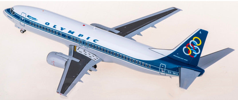 1:200 JC Wings Olympic Air B737-400 Passenger Airplane Diecast Aircraft Model