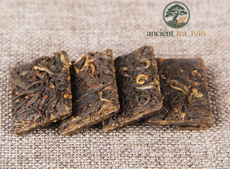 500g Black Tea Mini Fengqing Yunnan Dianhong Small Compressed Brick Tea
