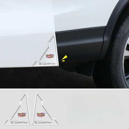 2-piece car door corner anti-collision strip transparent protective tape