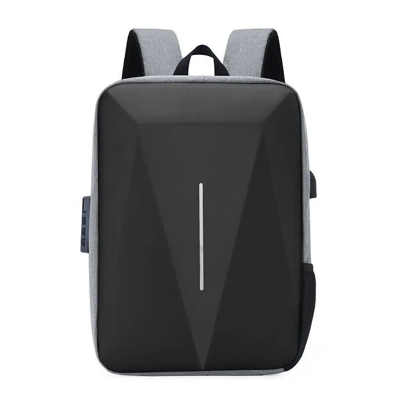 Black PC Hard Shell Bag Commuting Business Backpack Men's Backpack Computer Bag