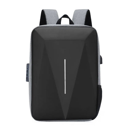 Black PC Hard Shell Bag Commuting Business Backpack Men's Backpack Computer Bag