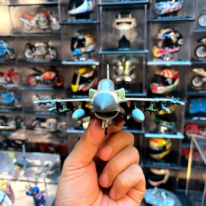 1: 72 US F-16I Storm Two seat Multi mission Fighter Metal Model with Weapon Whee