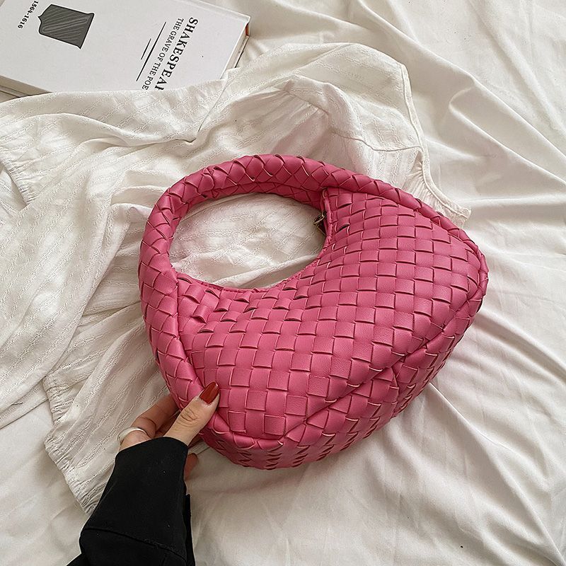 Small SYNTHETIC Leather Woven Tote Bags Shoulder Bag Fashion Summer Handbags Sac