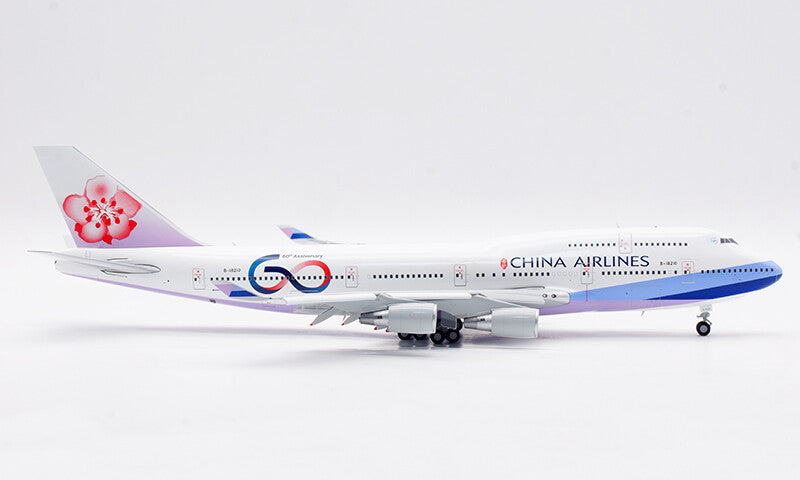 1:200 JC Wings CHINA AIRLINES BOEING B747 Flap Down Plane Diecast Aircraft Model