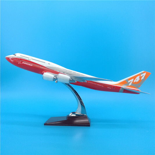 47CM BOEING 747-8 N6067E Passenger Plane Airplane Resin Aircrarft Model