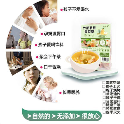 Bamboo Sugar Cane Root Pear Tea Children's Spleen & Stomach Tea