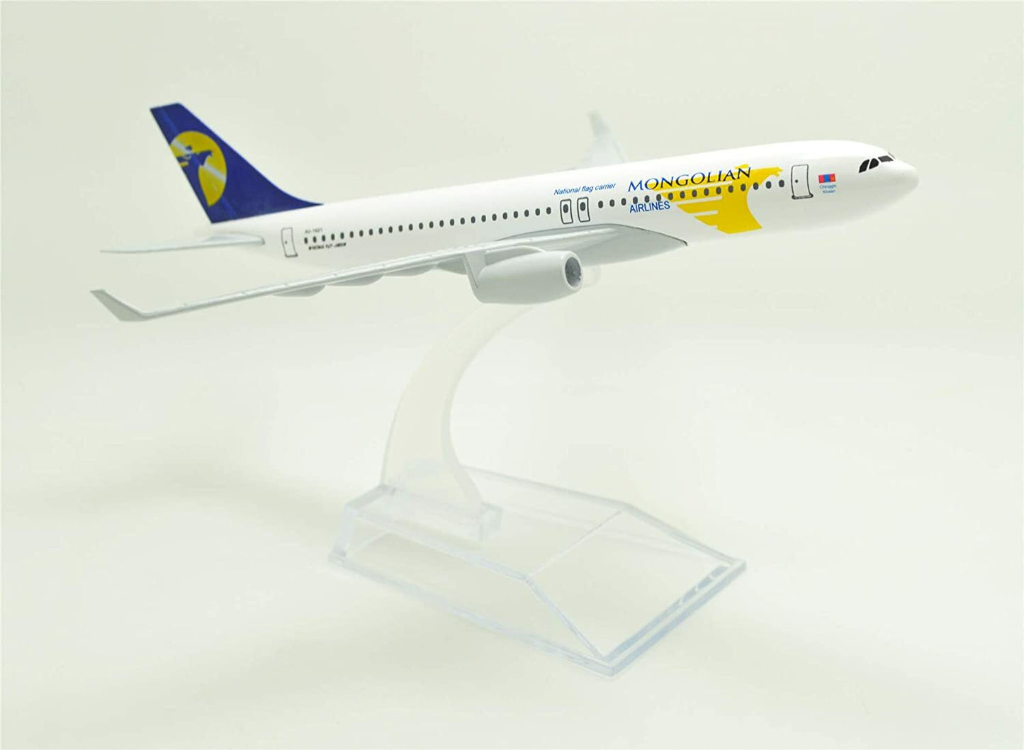 1:400 16cm B767-300ER Mongolian Airlines Metal Airplane Model Plane Toy