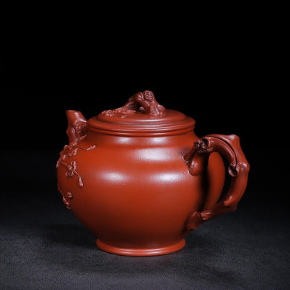 Chinese Yixing Zisha Clay Handmade Exquisite Teapot （报春 底款：朱可心）