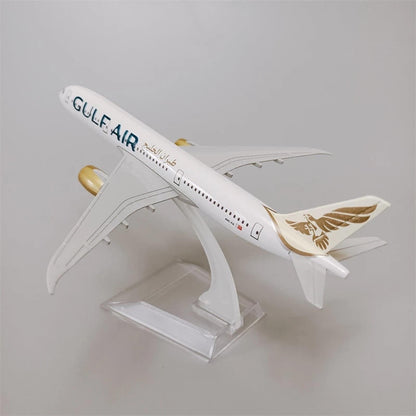 1/400 Aircraft GULF B787 Alloy Plane Model Civil Airlines Airplane Collection b