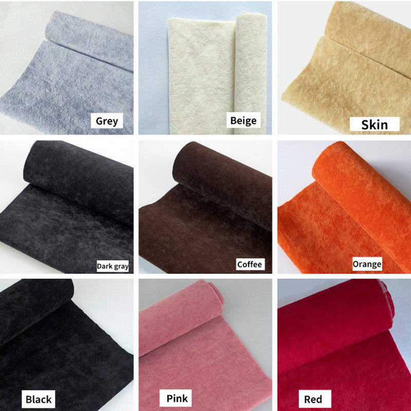 Self Adhesive Ice Velvet Fabric Flocking Liner DIY Car Interior Craft Sticker