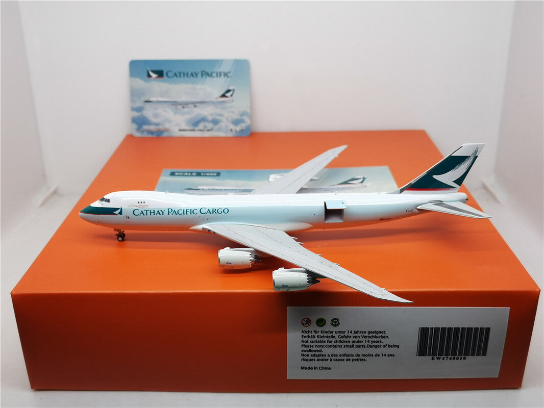 1:400 JC Wings CATHAY PACIFIC B747-8F Passenger Airplane Diecast Aircraft Model