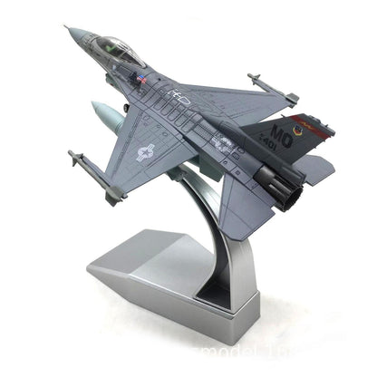 1:100 U.S. Air Force F-16C Fighter Alloy Model Souvenir Static Display Gift M