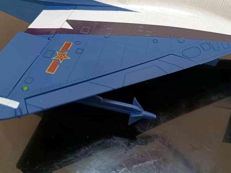 1:30 46CM China Air Force J-10C Fighter Airplane Diecast Military Aircraft Model