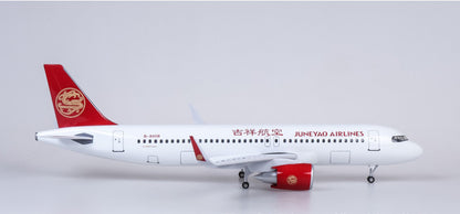 47CM 1:80 JUNEYAO AIRLINES AIRBUS A320neo Airplane Landing Gear Resin Model